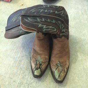 Lucchese Womens Cowboy Boots Size 9